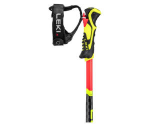 Палиці LEKI WCR Lite SL 3D bright red-black-neonyellow 120 cm